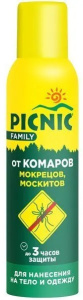 Picnic Family - аэрозоль от комаров 150 см3 (12) 46 00104 02319 4 К Арнест (12)