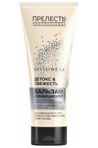 Бальзам-кондиционер для смягчения волос и восстановл. микробиома кожи головы Прелесть Prof. Invisiwear 250 мл 46 50056 49326 2 Арнест