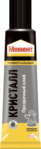 Клей универсальный Момент Кристалл 125мл в шоу-боксе (48/6шт) 873867