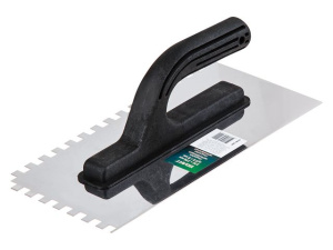 Гладилка нерж. 130х270мм зуб 6х6мм ВОЛАТ, 27200-1306