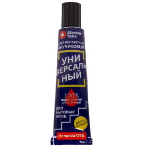 Клей контактный каучуковый MasterTeks HomeMaster универсальный 40 мл желто-зеленый (10) 9753180