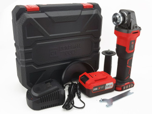 УГЛОВАЯ ШЛИФОВАЛЬНАЯ МАШИНА АККУМУЛЯТОРНАЯ FOREMAN tools УШМ-125BLI (FT-0523-2)