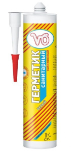 V6 Силикон санитарный белый 260мл. (24шт) 02-03-13