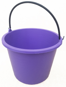 Ведро садовое ПЛАСТиКО цветное 16 л 2680 (32003)