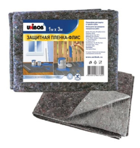 Флис защитный для малярных работ UNIBOB 1м х 3м, 180гр/кв.м._ИУ(4640012887624) 78448