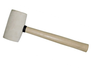 Киянка резиновая белая 0,45кг с дер. ручкой STARTUL MASTER ST2015-65