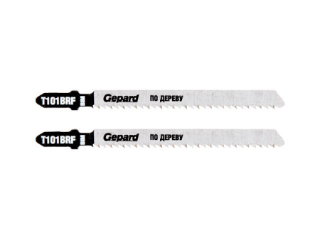 Пилка лобз. по дереву T101BRF (2 шт.) GEPARD (по ламинату) (GP0625-20)