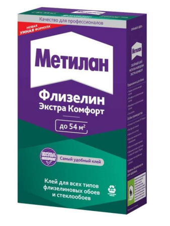 Клей обойный Метилан Флизелин Экстра Комфорт, 300 гр. (18шт) 3000296