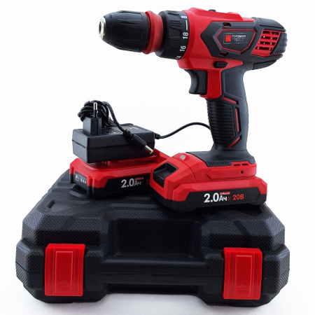 ДРЕЛЬ-ШУРУПОВЕРТ АККУМУЛЯТОРНАЯ FOREMAN tools ДА-120-2СП