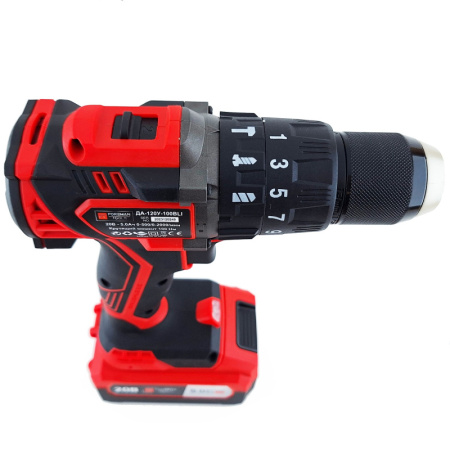 ДРЕЛЬ ШУРУПОВЕРТ УДАРНАЯ АККУМУЛЯТОРНАЯ БЕСЩЕТОЧНАЯ FOREMAN tools ДА-120У-100BLI 
