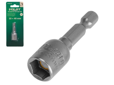 Насадка шестигранная магнитная 10х48мм ВОЛАТ (17520-10)