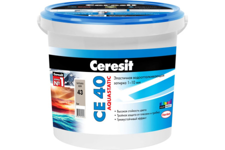 43 CE 40 затирка эл.вод. против-гриб.(багама) 1 кг 2780261