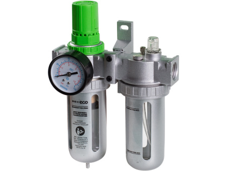 Фильтр воздушный ECO с регулятором давления и маслораспылителем (1/2