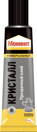 Клей универсальный Момент Кристалл 125мл в шоу-боксе (48/6шт) 873867