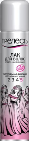 Прелесть лак сверхсильной фиксации (ССФ) 200см3 46 00104 03198 4 Арнест (24 шт)