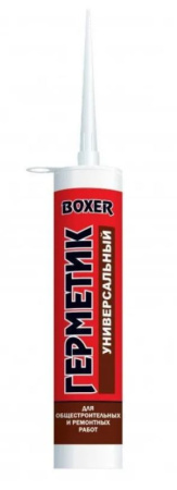 Boxer U. герметик силиконовый универсальный белый, 260мл (1КОР-24шт) H1614/23