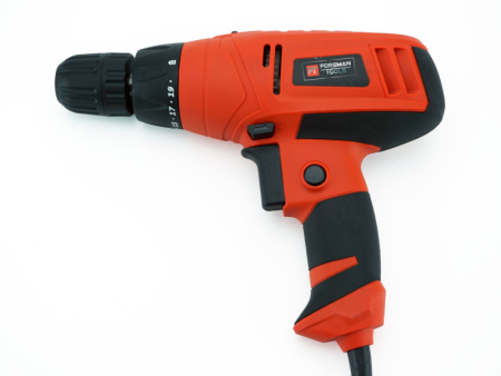 ДРЕЛЬ ШУРУПОВЕРТ ЭЛЕКТРИЧЕСКАЯ FOREMAN tools ДШ-600/2 (FT-012)