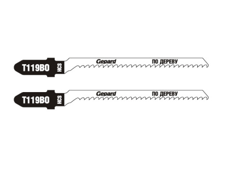 Пилка лобз. по дереву T119BO (2 шт.) GEPARD GP0620-12
