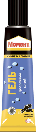 Клей универсальный Момент Гель 125мл в шоу-боксе (48/6шт) 1273020